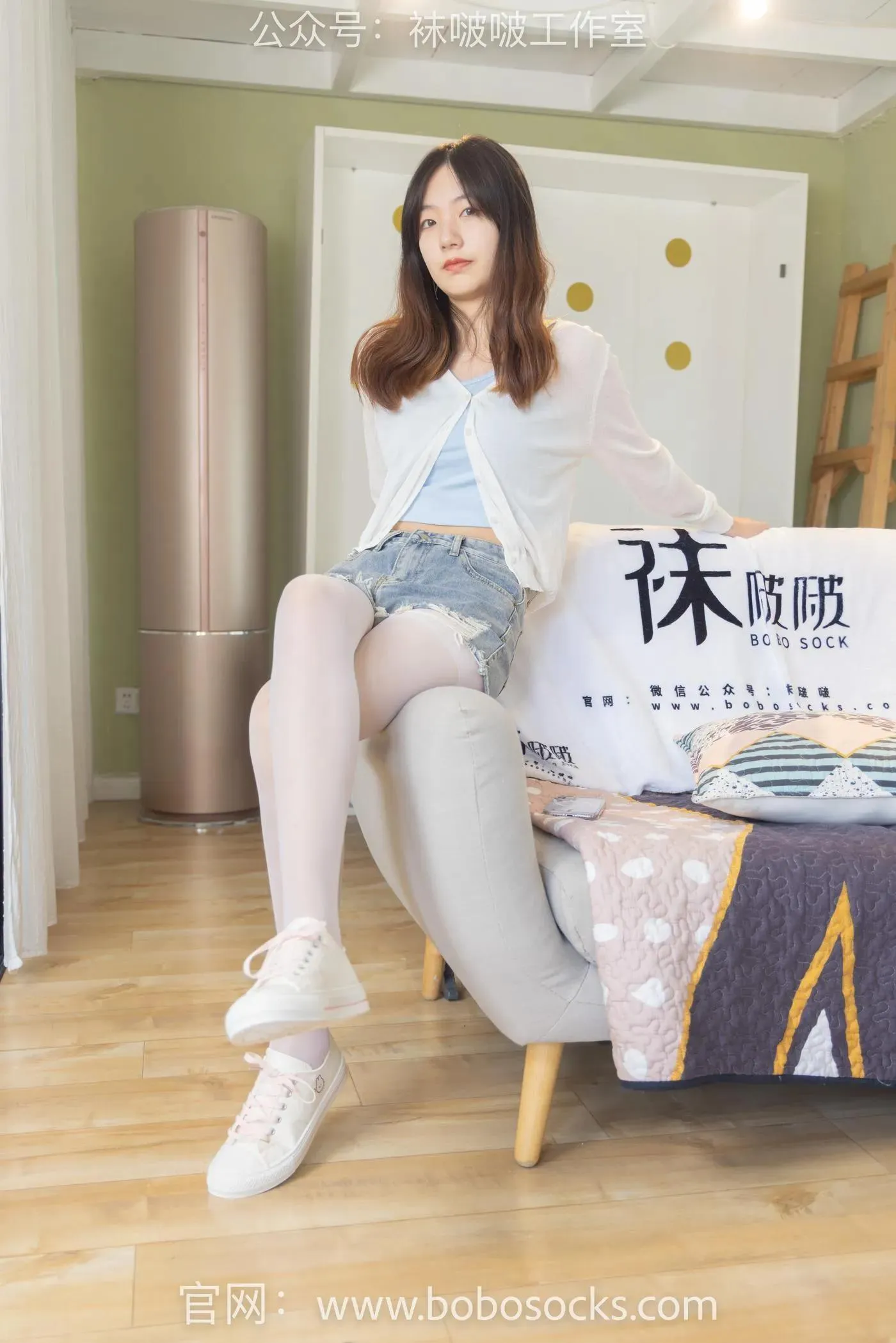 [BoBoSocks袜啵啵]NO.102 小甜豆-板鞋、白丝 [140P]插图9